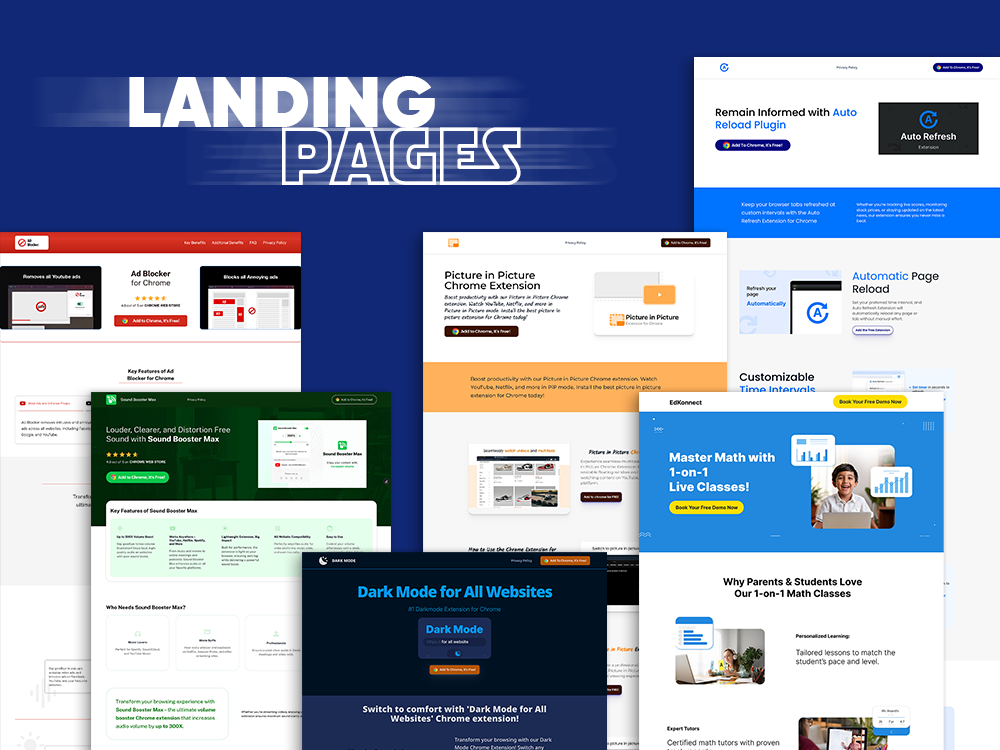 Landing Pages